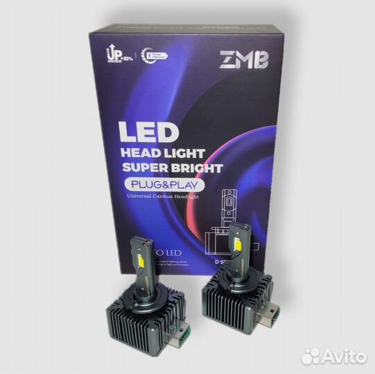 Светодиодные LED лампы D1, D2, D3, D4