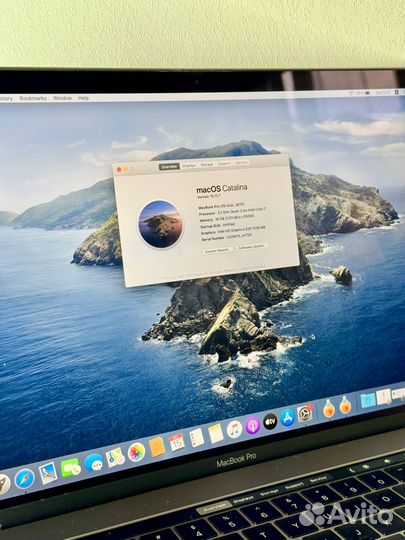 Macbook Pro 15 2017 i7/16gb/512