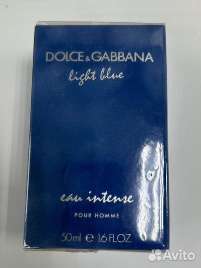 Dolce gabbana light blue Pour Homme intense 50