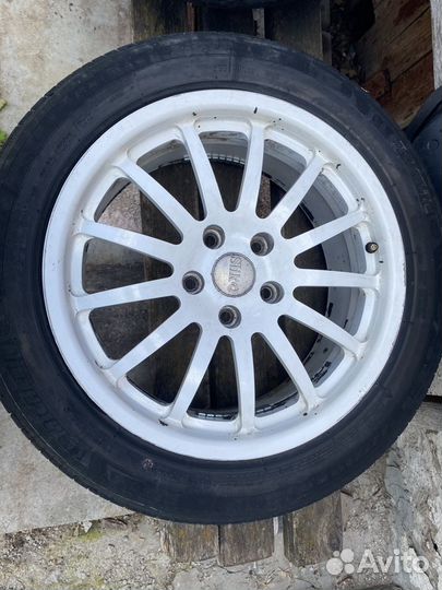 Литые диски r17 5x114.3 с резиной