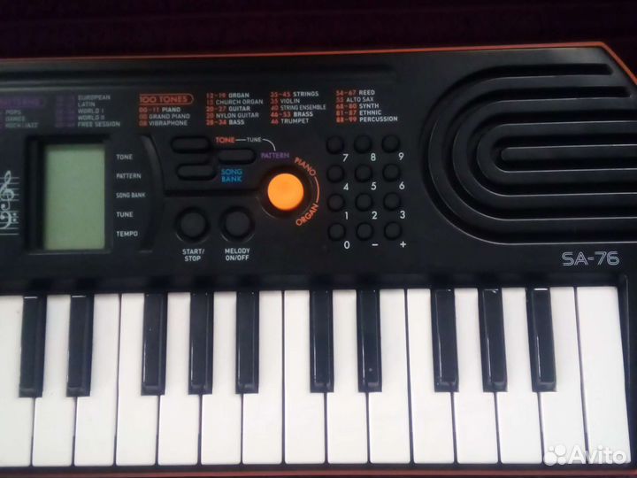 Синтезатор casio sa-76