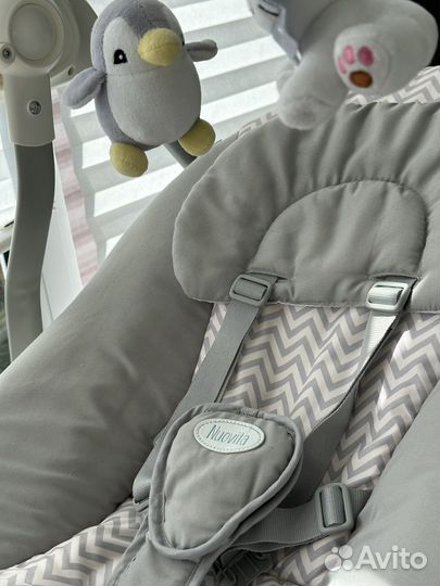 Электрокачель + шезлонг 2в1 nuovita Migliore