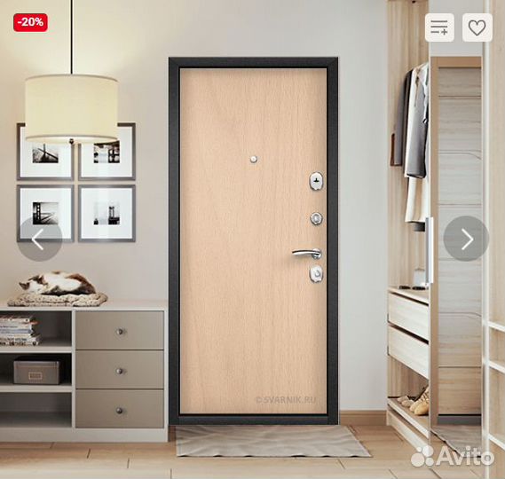 Дверь с терморазрывом до -40. Порошковый окрас