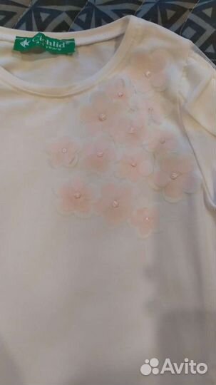 Блузка нарядная для девочки 4-5 лет