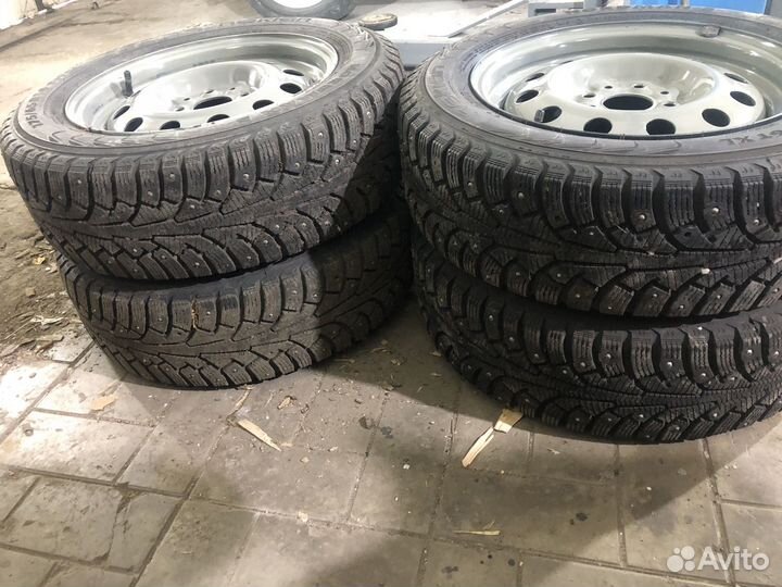 Продам колеса в сборе зимние r14