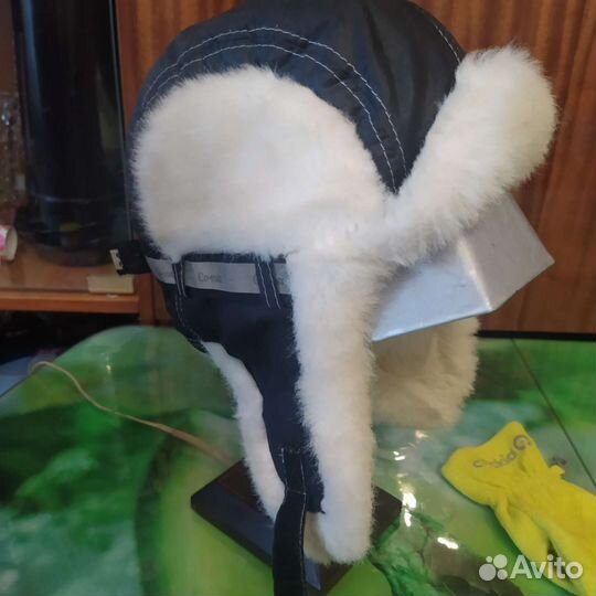 Шапка шлем для мальчика зима