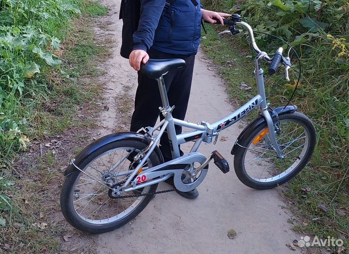 Велосипед складной, 20 Travel 20 серый