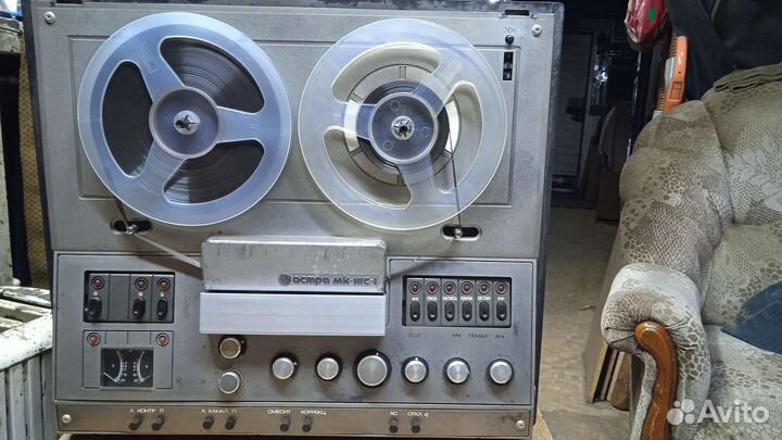 Катушечный магнитофон Астра 111С-1