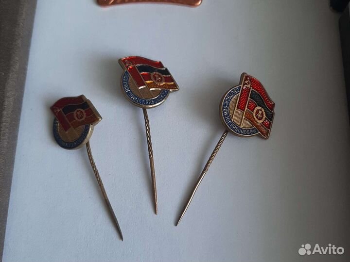 Медали значки гдр
