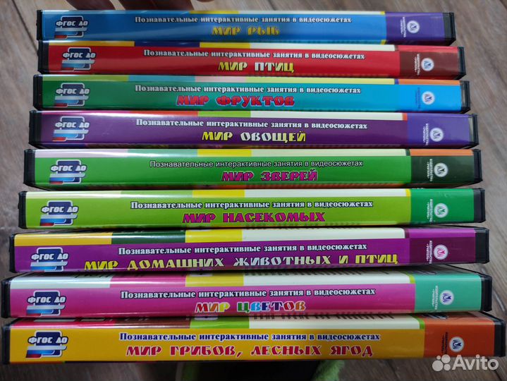 Познавательные интерактивные занятия в видеосюжета