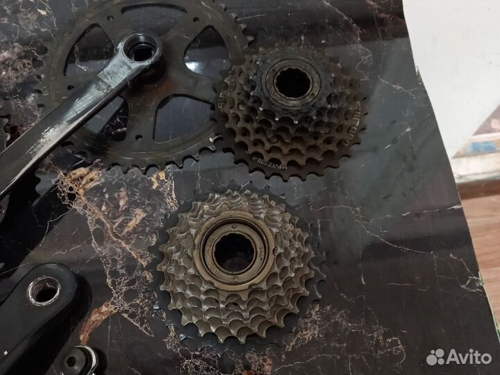 Запчасти на горный велосипед б/у