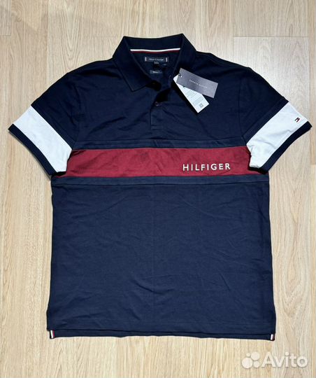 Поло Tommy hilfiger мужское M/L - Оригинал