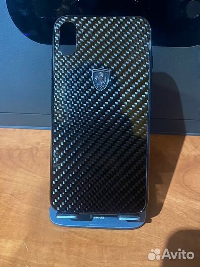 Чехол на iPhone xs max (Ferrari)