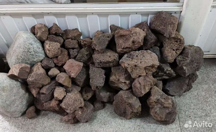 Лава вулканическая для аквариума