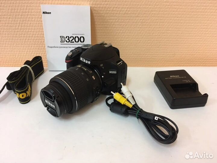 Фотоаппарат nikon d3200 18-105 vr kit