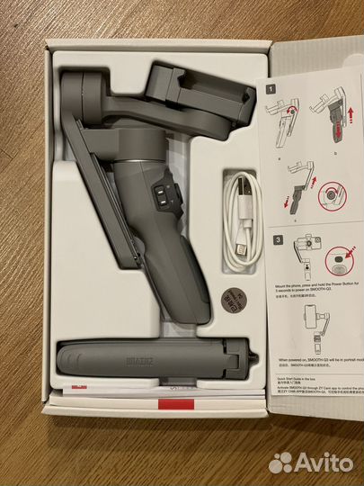 Стабилизатор для смартфона Zhiyun Smooth-Q3 серый