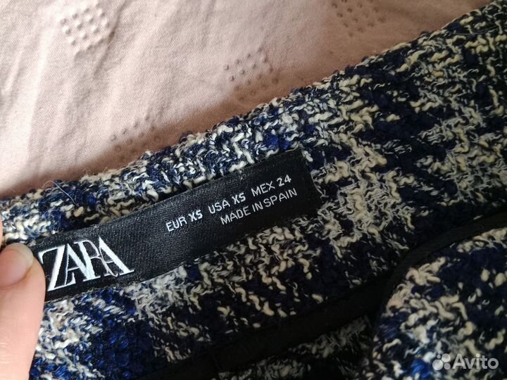 Шорты Zara твидовые xs