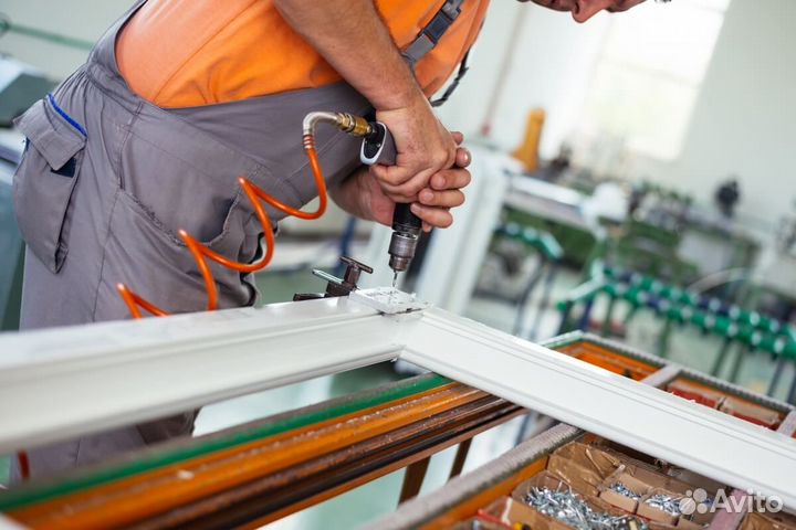 Пластиковые окна и двери без монтажа