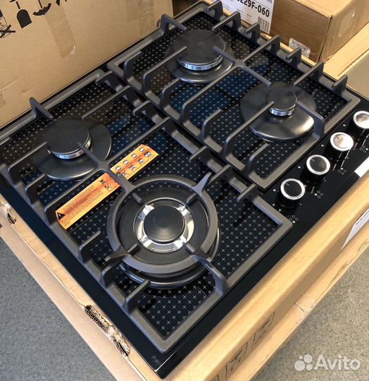 Газовая поверхность Fornelli на стекле новые