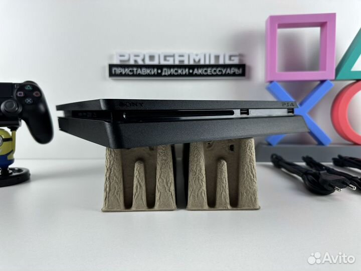 Sony PS4 slim 1tb cuh 2108 отличное состояние