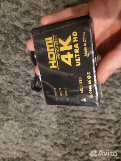 Разветвитель, переключатель, коммутатор 3 на 1