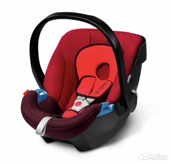 Автокресло Cybex Aton Rumba Red группы 0 (0-13 кг)