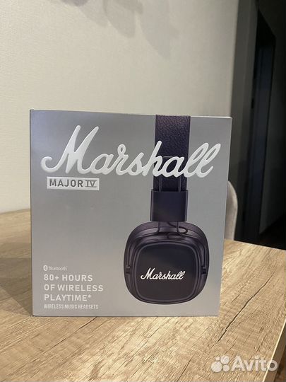 Наушники Marshall major iv black