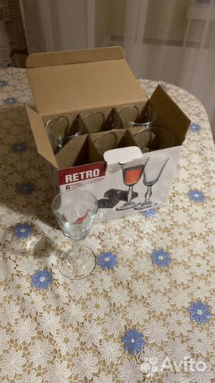 Рюмки 50 мл и Бокалы