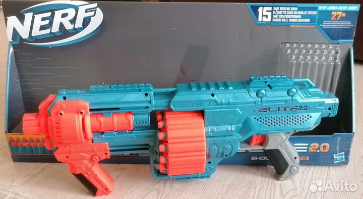 Бластер nerf elite 2.0