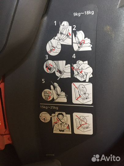 Автокресло carmate swing moon