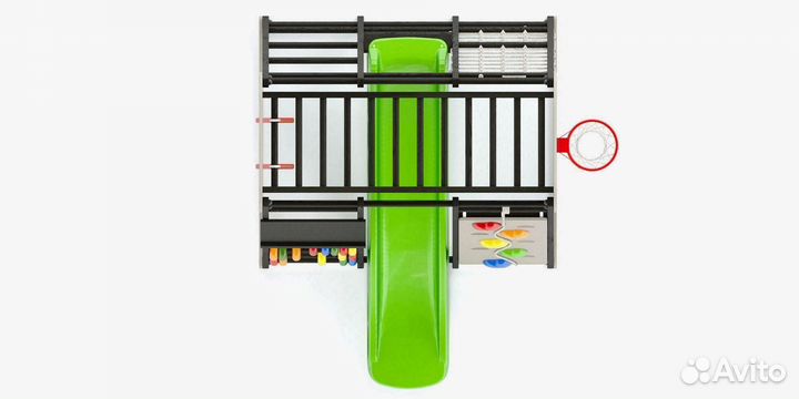 Детский комплекс Савушка Непоседа 4 nero доставка