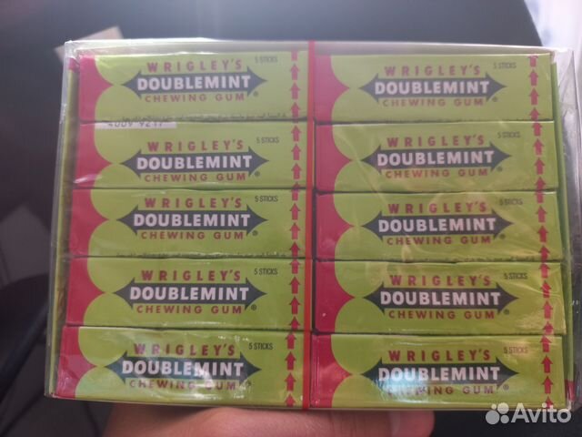 Жвачка Wrigley's doublemint купить в Зеленограде | Хобби и отдых | Авито