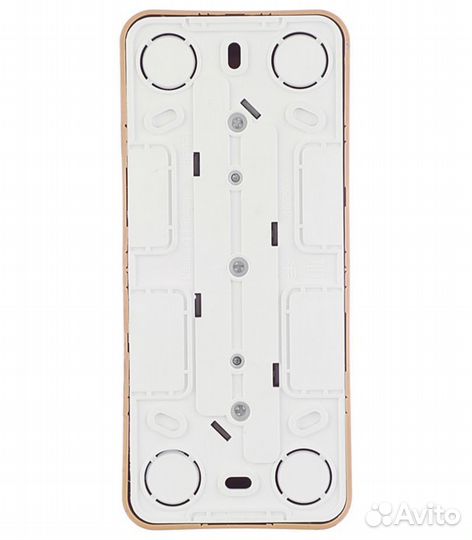 Розетка тройная blnra011315 открытая установка ясе