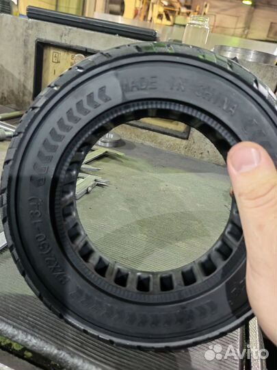 Литая мягкая покрышка 8/5х2(50-134)