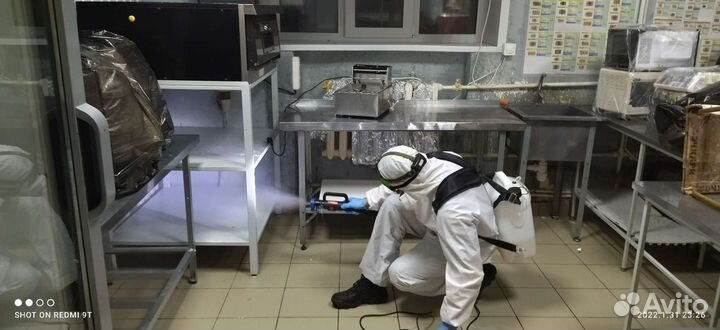 Уничтожения тараканов, клопов и Т.Д