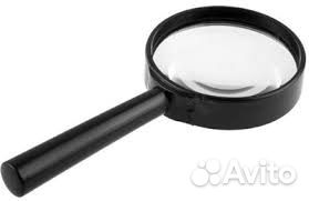 Лупа диаметр 90мм, 02928