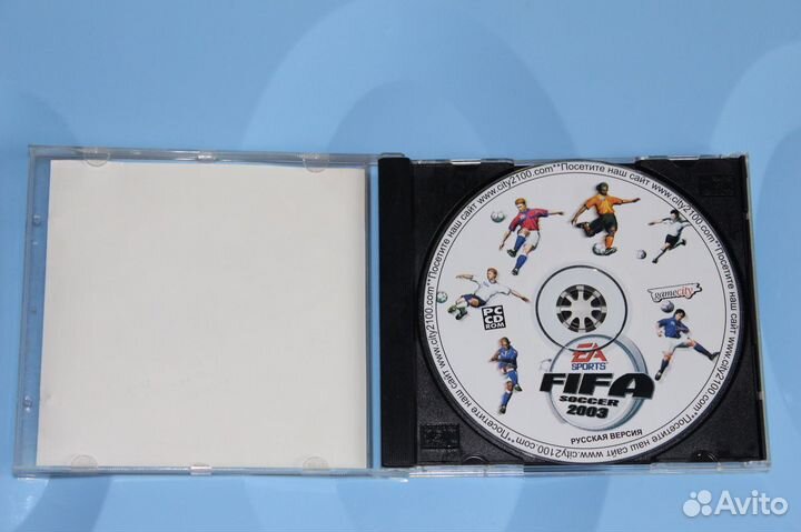 Компьютерная Игра CD - Fifa Soccer 2003 Футбол