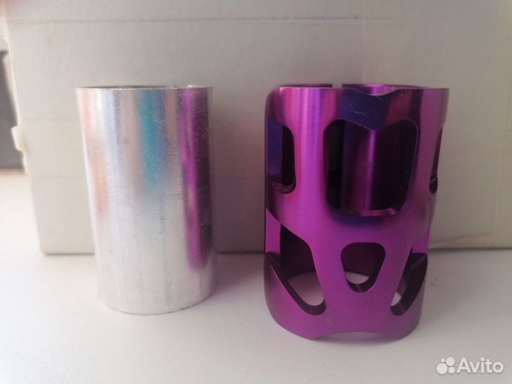 Зажим на трюковой самокат