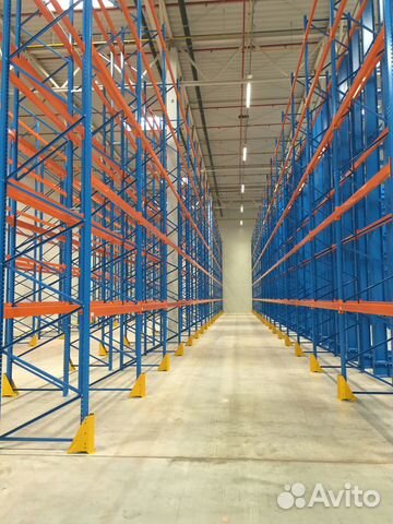 Стеллажи паллетные бу недкон H 8 и 4м Авето