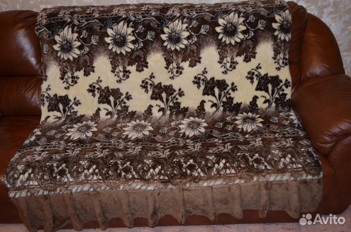 Отличное меховое покрывало