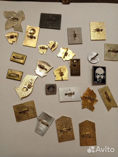 Значки СССР В. И. Ленин. Одним лотом