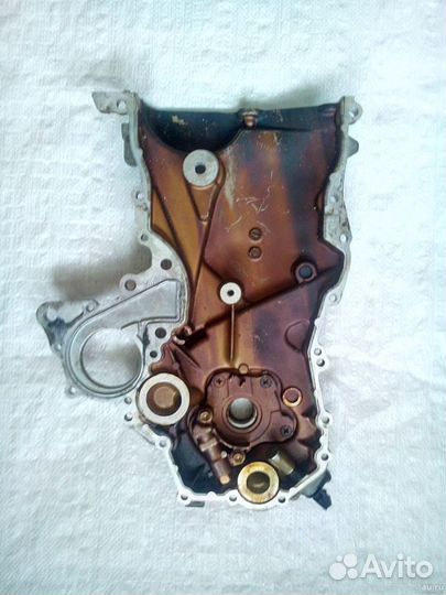 Лобовина кожух грм крышка двс Toyota 1nz-fe