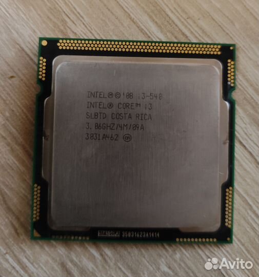 Процессор intel core i3 -540 (lga1156)