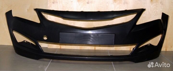 Хендай Солярис бампер передний (2014 - 2017) новый