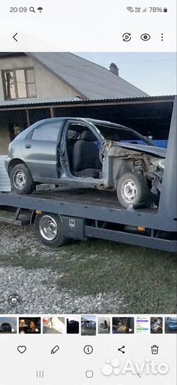 ЗАЗ Sens 1.3 МТ, 2009, битый, 250 000 км