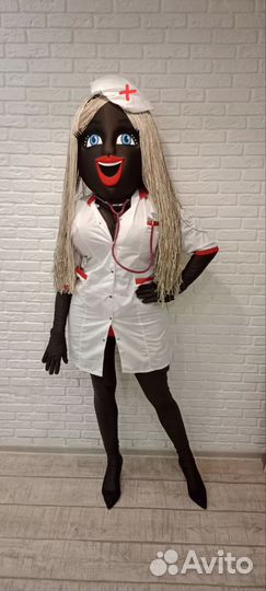 Ростовая кукла, Мулатка, поздравление мужчин