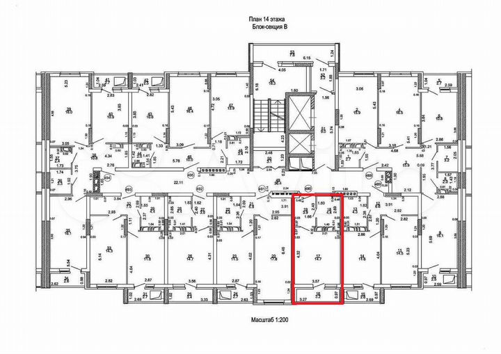 Квартира-студия, 26,4 м², 14/17 эт.