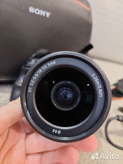 Зеркальный фотоаппарат sony