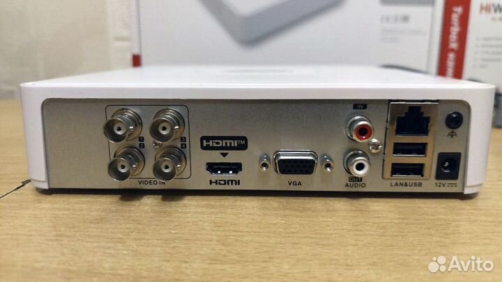 Комплект видеонаблюдения с защитой территории