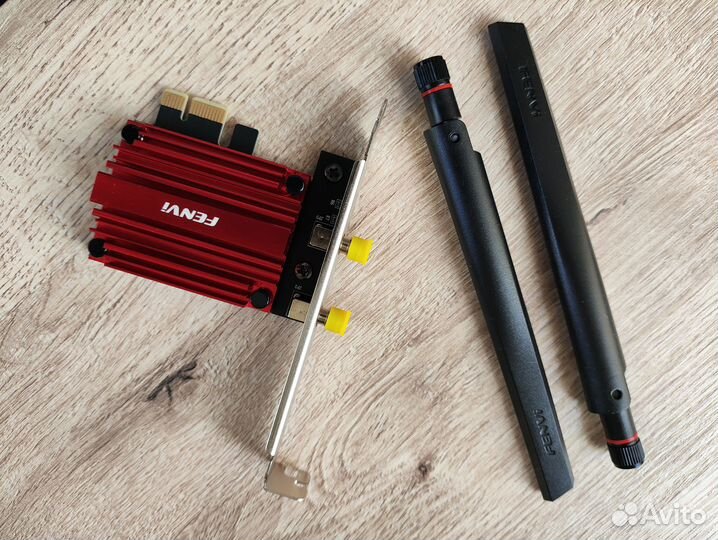 Fenvi AX210 PCI-E kit (Wi-Fi + Bluetooth адаптер)